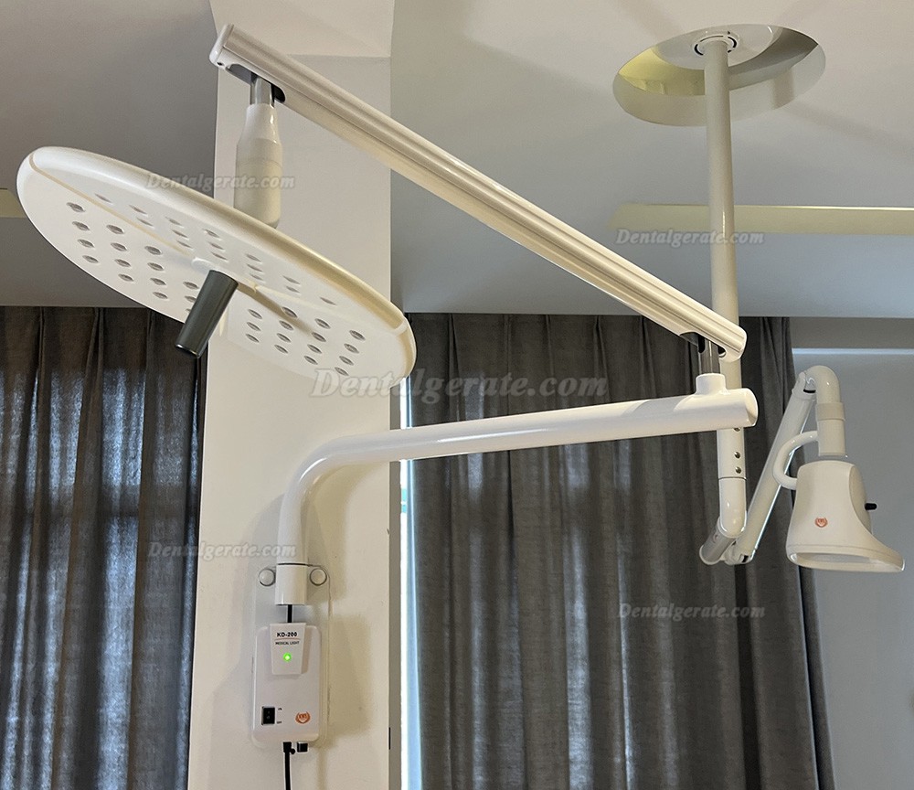 KWS KD-2036B-4 80W Dental LED-OP-Leuchte / Schattenfreie Lampe (Wandmontierte)